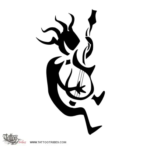 Guitarist kokopelli