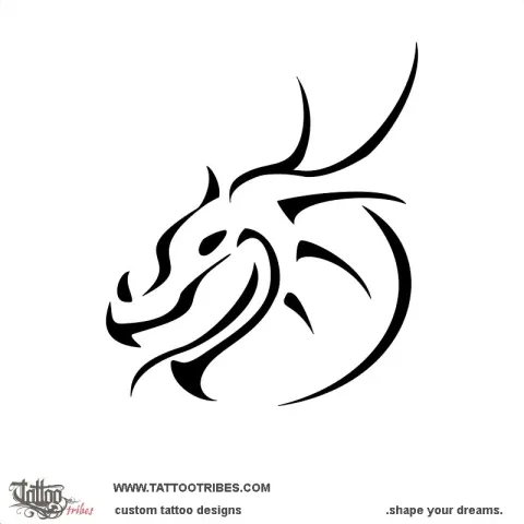 Minimalist dragon