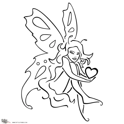 Butterfly fairy
