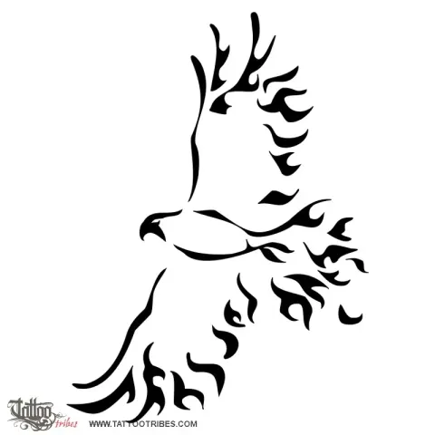 Flaming hawk