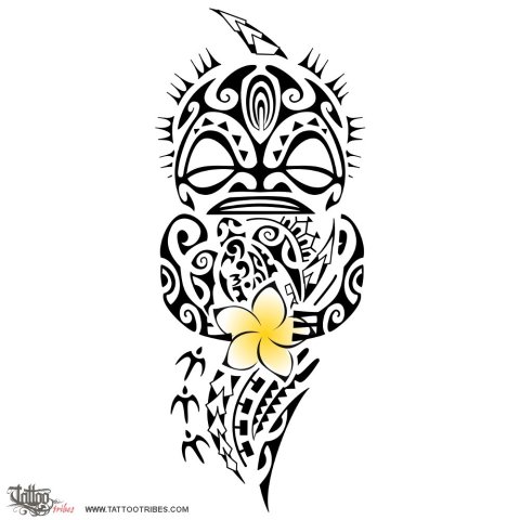 Makuahine (Mother) tattoo design thumbnail