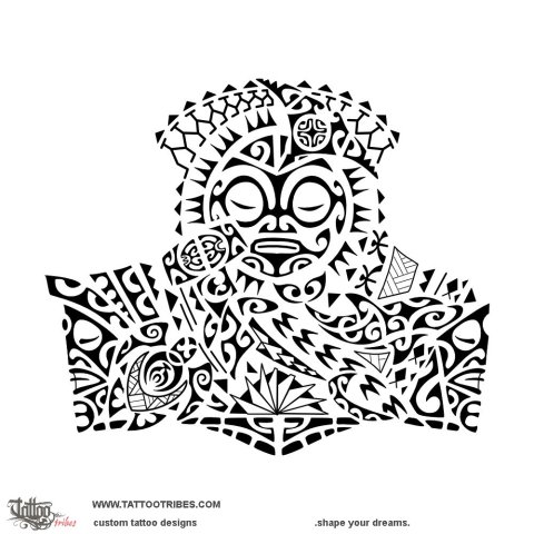 Hira (Importance, abundance) tattoo design thumbnail