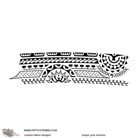 Tuakana (Elder brother) tattoo design thumbnail