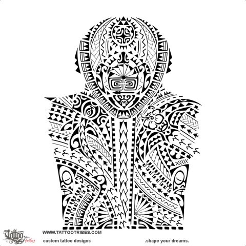 Ahitea (In the sun) tattoo design thumbnail