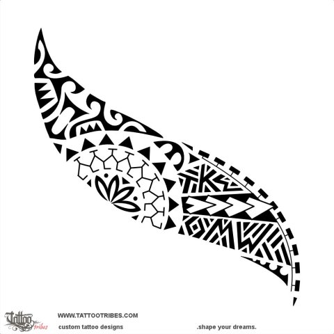Rua tamawāhine (Girls) tattoo design thumbnail