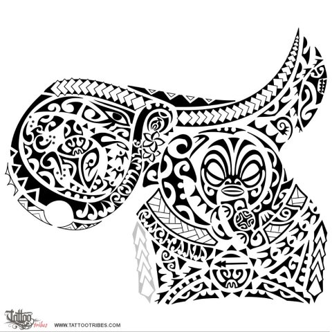 Karu (Eye) tattoo design thumbnail