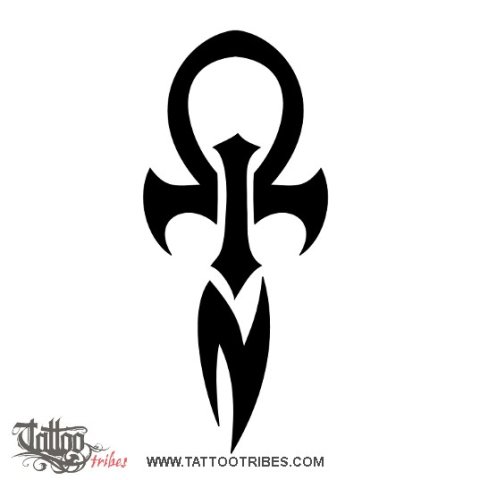 ION Ankh (Life, protection) tattoo design thumbnail