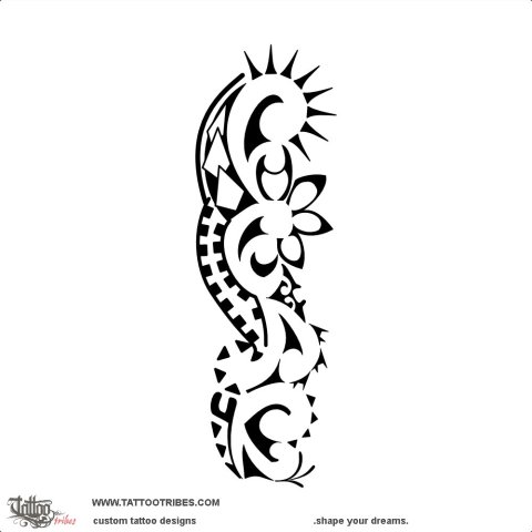 FEAR (Duality) tattoo design thumbnail