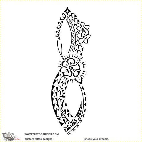 Infinity (New start) tattoo design thumbnail
