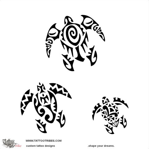 Lars turtles (Children) tattoo design thumbnail