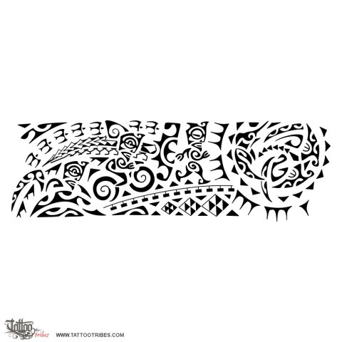 Triathlon (Challenge) tattoo design thumbnail