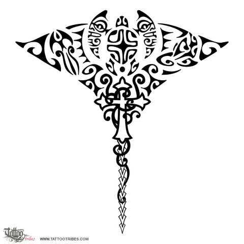Kura huna (Deep knowledge) tattoo design thumbnail