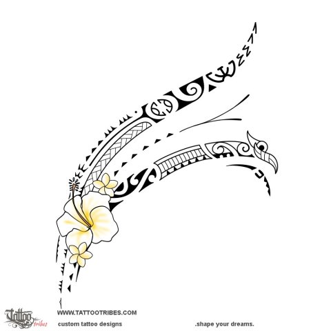 Aupupu (Together) tattoo design thumbnail