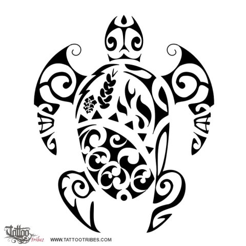 Reese turtle (Family, life) tattoo design thumbnail
