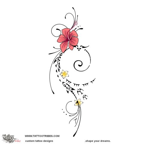Ratiitii (Elegance) tattoo design thumbnail