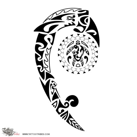 Ara (Path) tattoo design thumbnail
