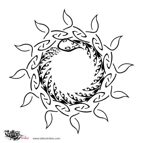 Endless (Cyclic) tattoo design thumbnail