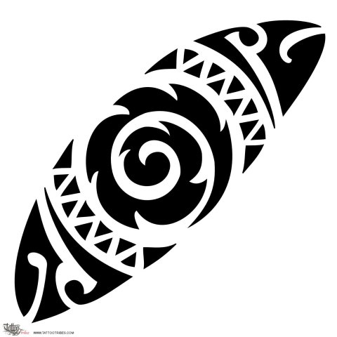 Koru (Life) tattoo design thumbnail