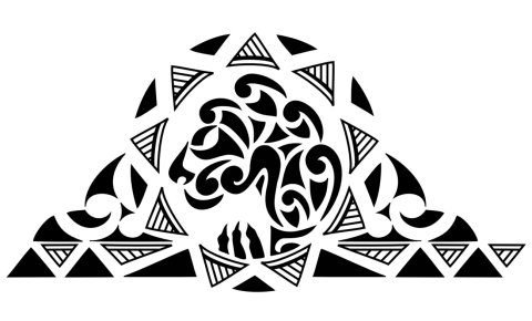 Lion half sleeve (Royalty) tattoo design thumbnail
