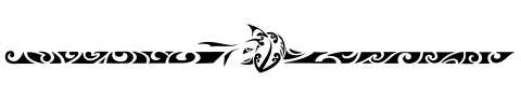 Maori spiral (Strength, adaptability) tattoo design thumbnail