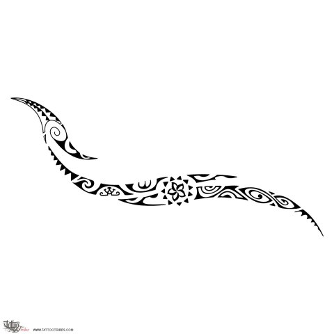 Awhina (Help) tattoo design thumbnail
