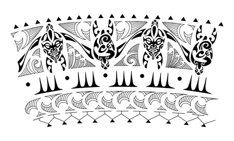 Ake tonu atu (Forever) tattoo design thumbnail