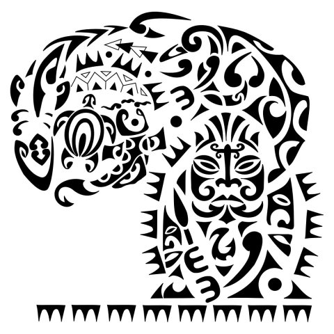 Warrior (Safety, family) tattoo design thumbnail