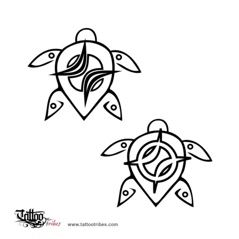Mayan star - turtle