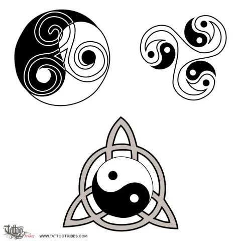 Yin Yang triskell