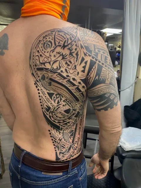 Jon - Dragon & koi