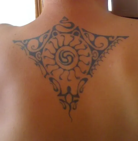 Peter - Maori upper back