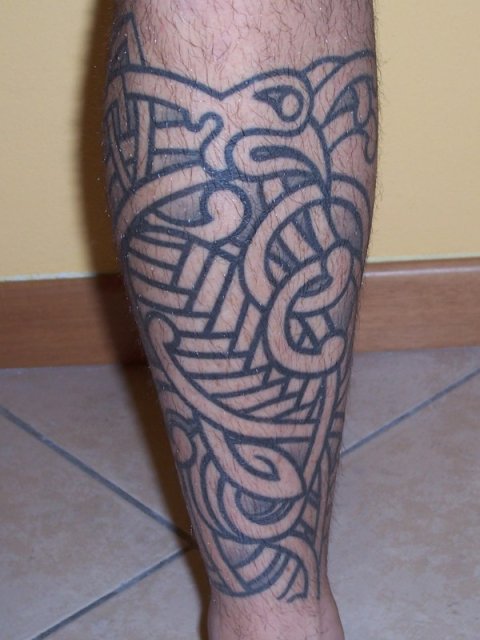 Alex - Celtic 01: real inked placement tattoo photo thumbnail