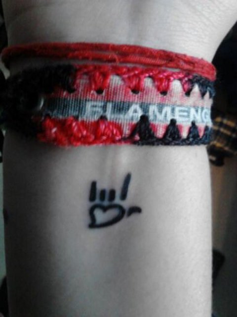 Anastasia - Love: real inked placement tattoo photo thumbnail