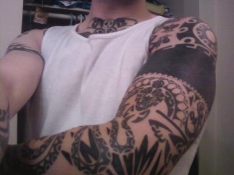 Brad - Snake & Whakaoranga: real inked placement tattoo photo thumbnail