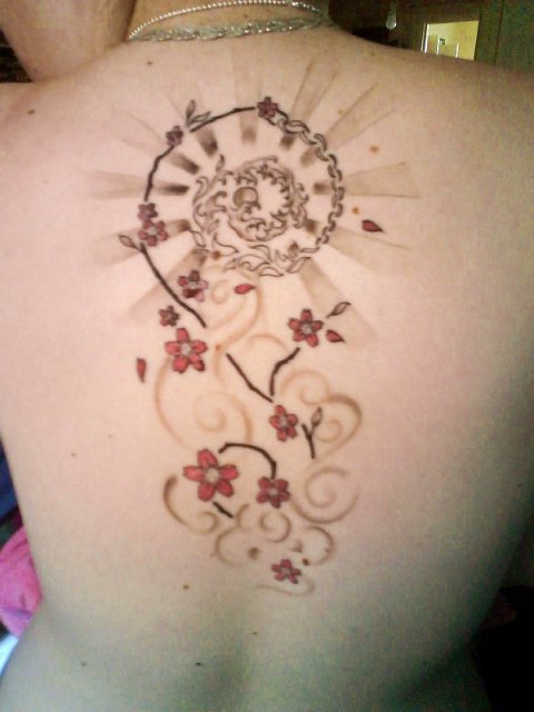 Emilia - Balancing Karma: real inked placement tattoo photo thumbnail