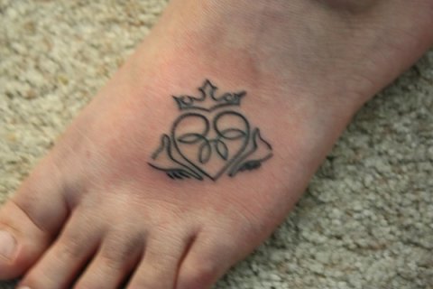 Gina - Claddagh: real inked placement tattoo photo thumbnail