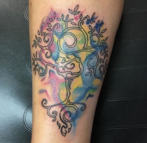 Guest - Yoga: real inked placement tattoo photo thumbnail