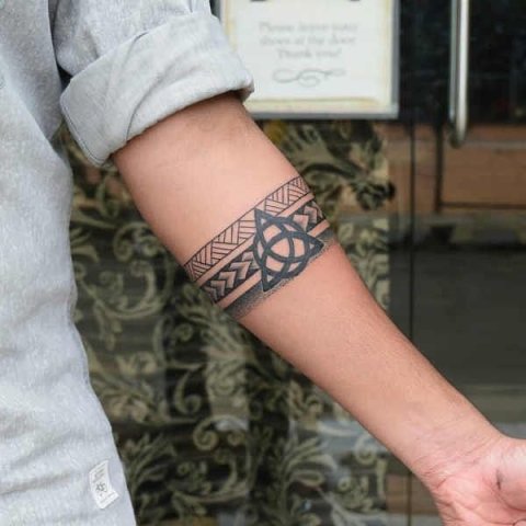 Guest - Celtic Polynesian: real inked placement tattoo photo thumbnail