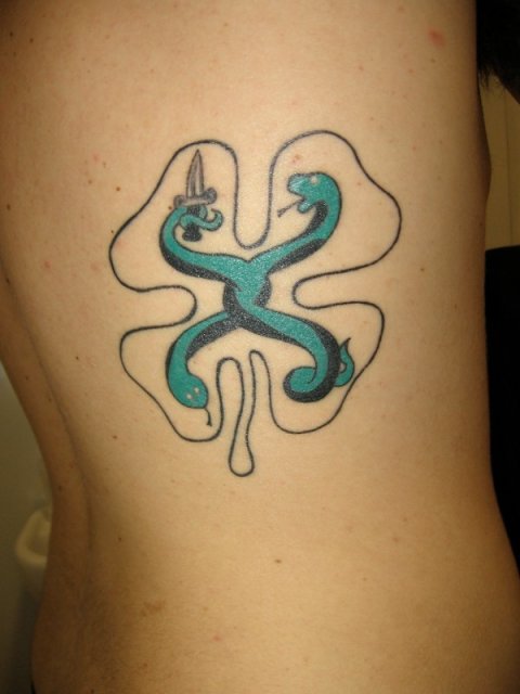 Jack - Flogging Molly: real inked placement tattoo photo thumbnail