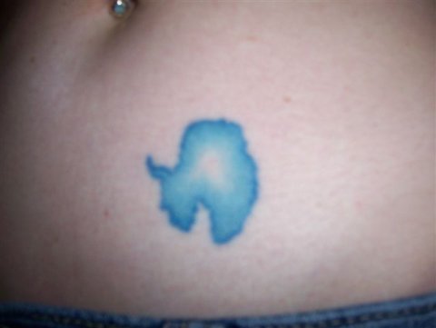 Jenna - Antarctica: real inked placement tattoo photo thumbnail