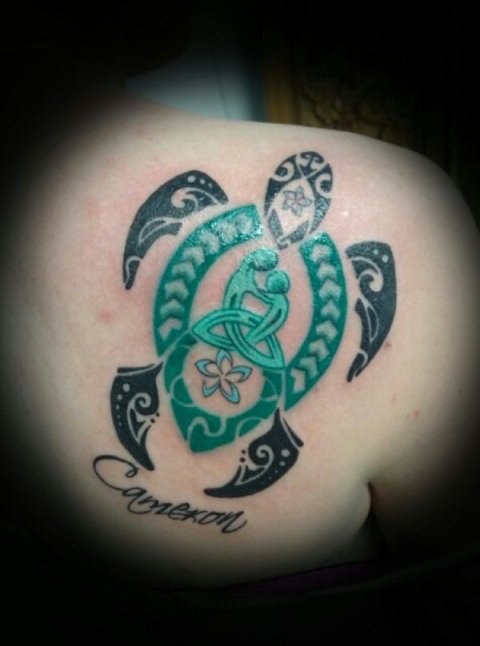 Joy - Hui: real inked placement tattoo photo thumbnail