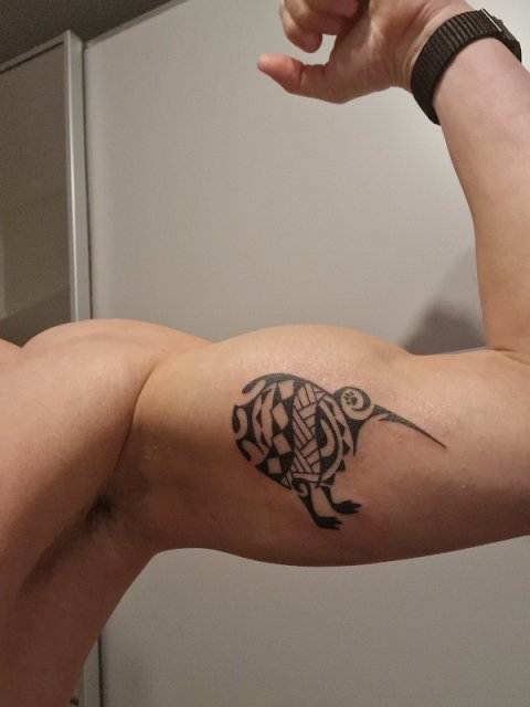 Lee - Kiwi: real inked placement tattoo photo thumbnail