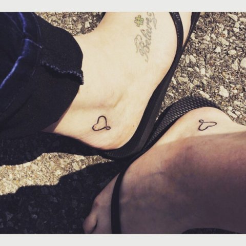 Lulu - infinite love: real inked placement tattoo photo thumbnail