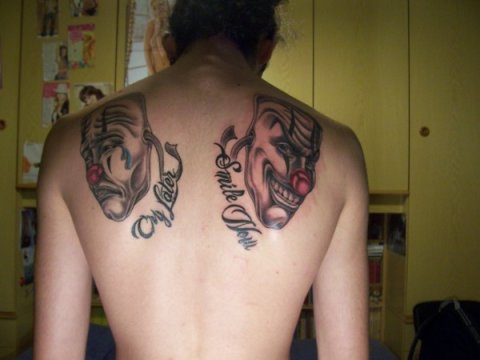 Marco - Cry later, Smile now: real inked placement tattoo photo thumbnail