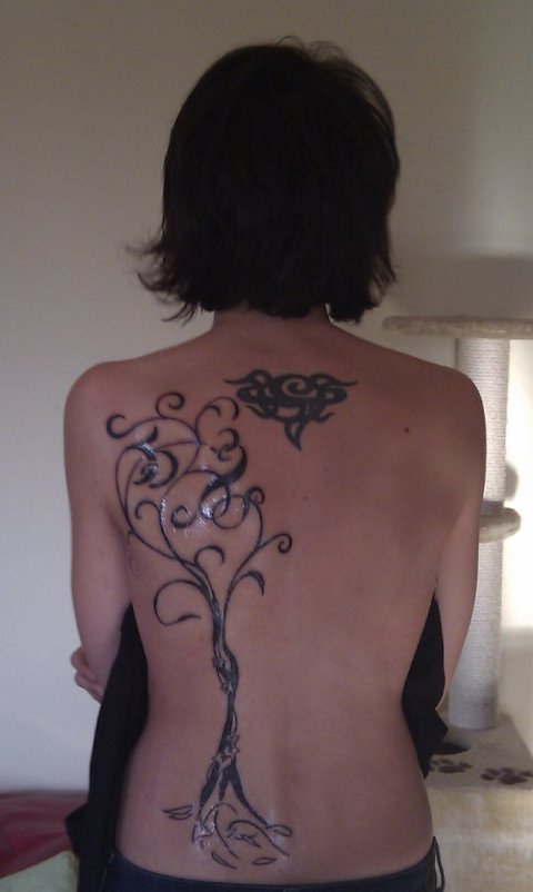 Maša - Family tree: real inked placement tattoo photo thumbnail