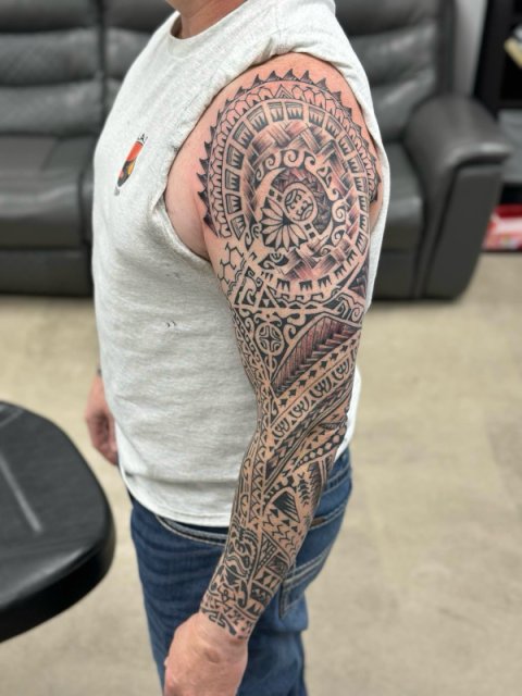 Michael - Alalua: real inked placement tattoo photo thumbnail