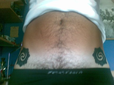 Mirko - Borneo rosettes: real inked placement tattoo photo thumbnail