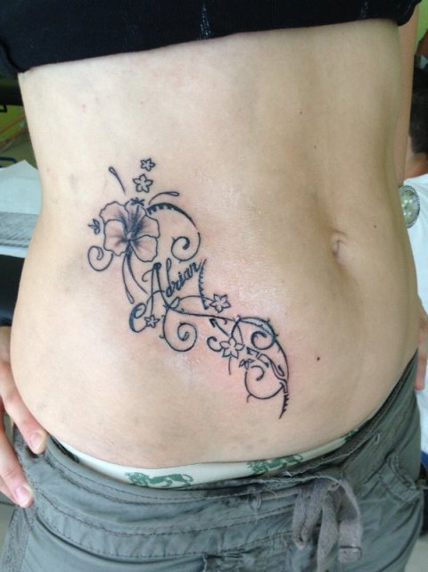 Monika - Ataahua: real inked placement tattoo photo thumbnail