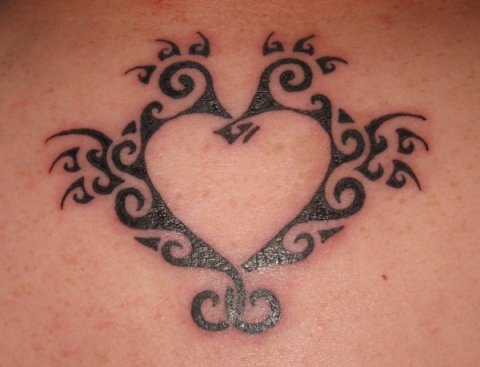 Richie - Seahorses heart: real inked placement tattoo photo thumbnail