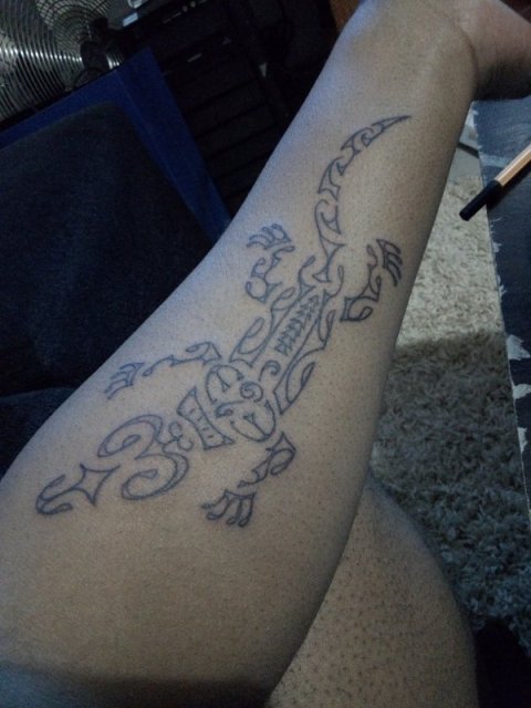 Ryle - Karakotaera: real inked placement tattoo photo thumbnail